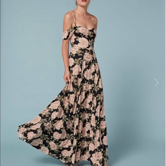 Reformation Dresses & Skirts - REFORMATION Floral Poppy Dress Roma Pink Floral Like new Size 2